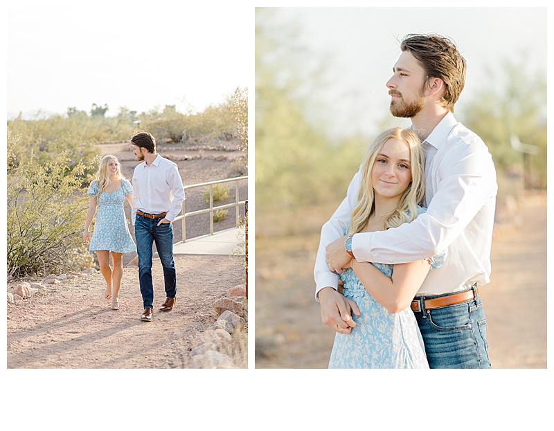 Couple session at Papago Park